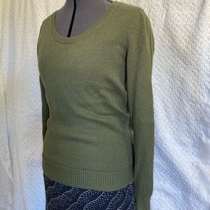 Sage Green Scoop Neck Sweater from Old Navy